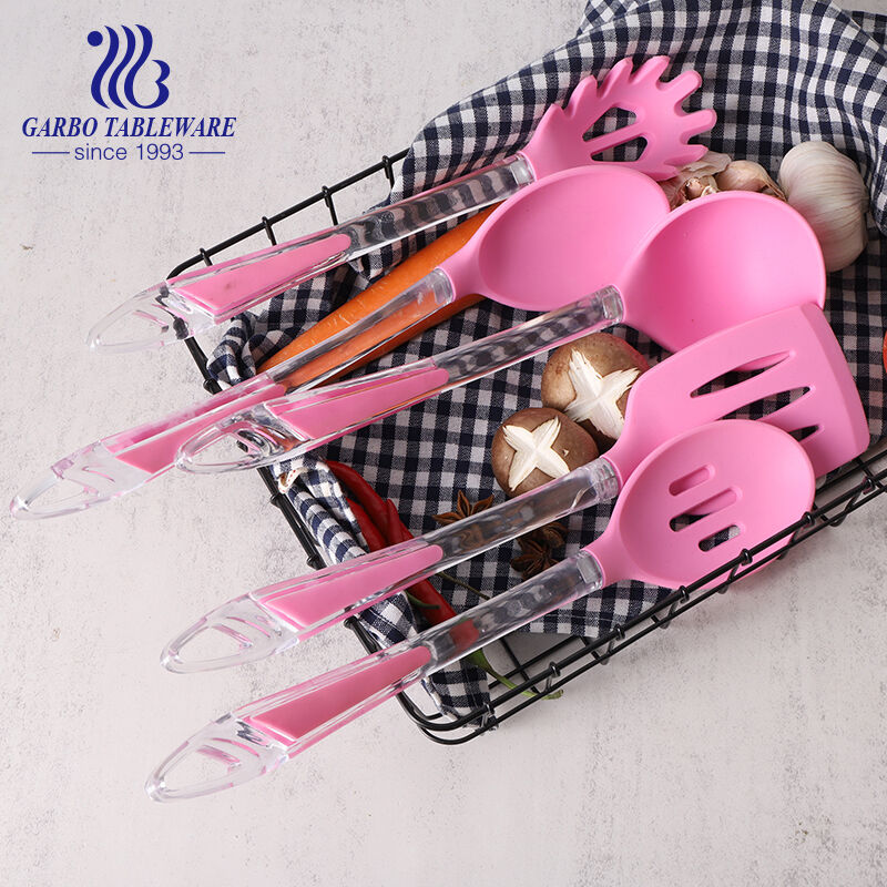 High Quality 5PCS Set Silicone kitchen tools set BPA free 