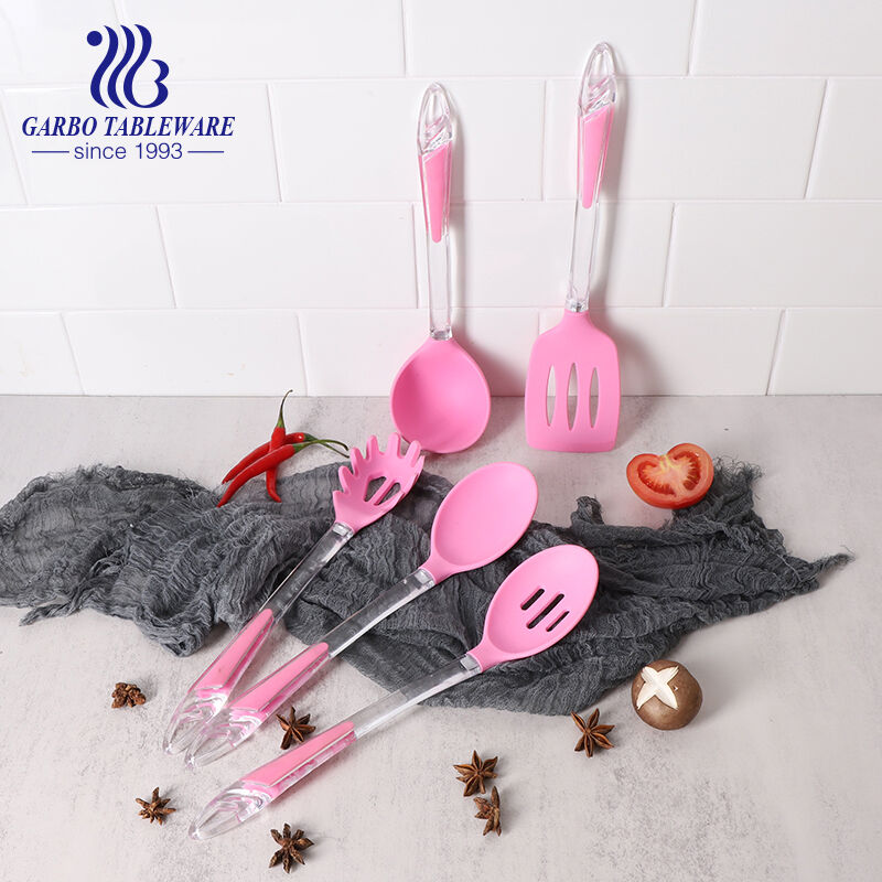 High Quality 5PCS Set Silicone kitchen tools set BPA free 