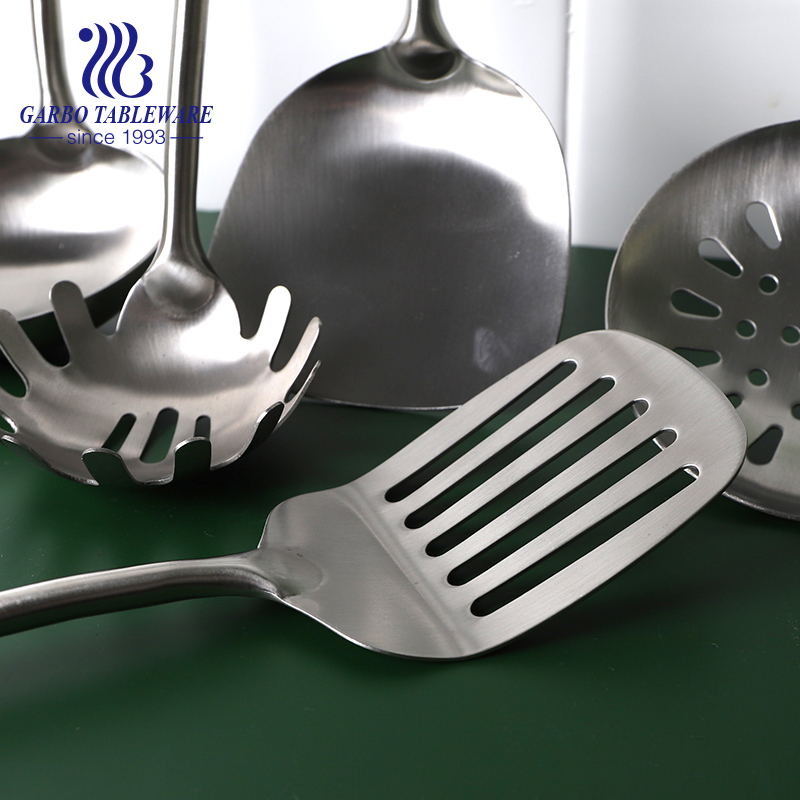 China Manufacturer Small MOQ 201 Stainless Steel Kitchen Utensils Set