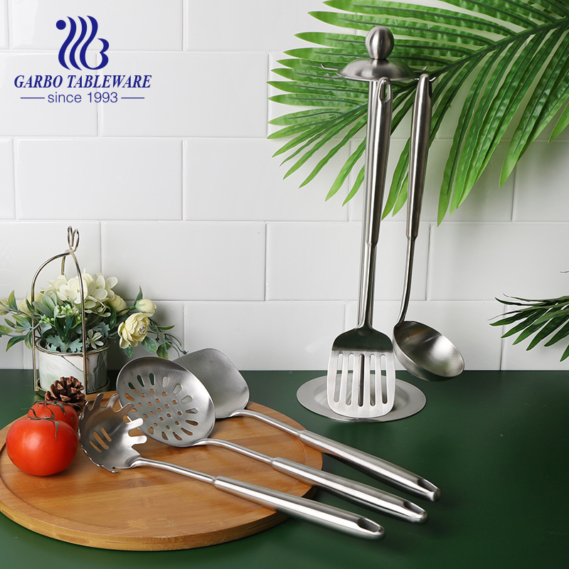 China Manufacturer Small MOQ 201 Stainless Steel Kitchen Utensils Set