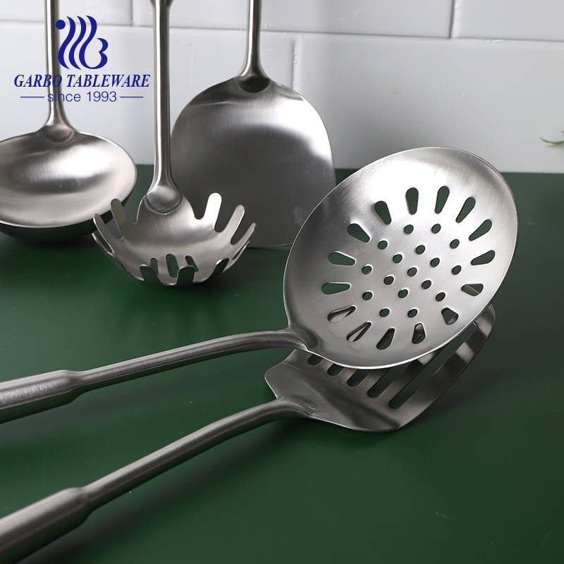 China Manufacturer Small MOQ 201 Stainless Steel Kitchen Utensils Set