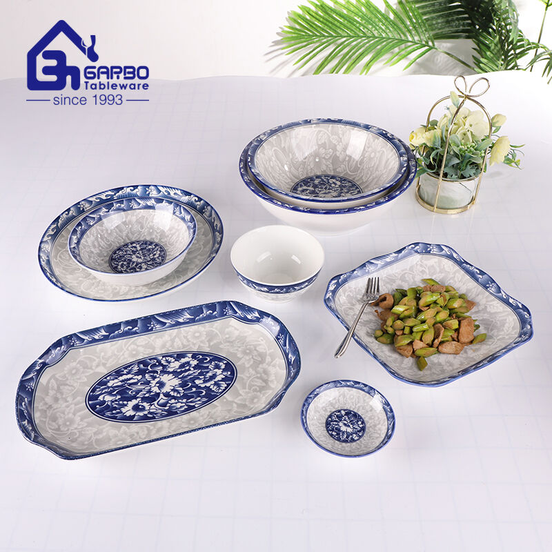 Exploring the Artistry of Blue and White Printing Porcelain Dinnerware from Garbo International