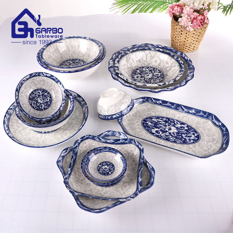 Exploring the Artistry of Blue and White Printing Porcelain Dinnerware from Garbo International