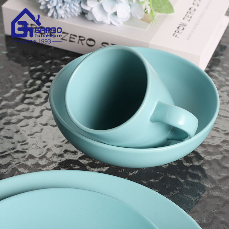 Elevate Your Dining Experience with Popular Color-Glazed Stoneware Dinner Sets from Garbo International