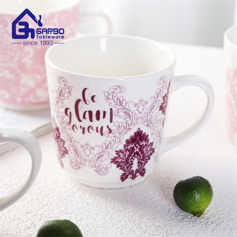 Do you know the flower decal decoration on ceramic tableware