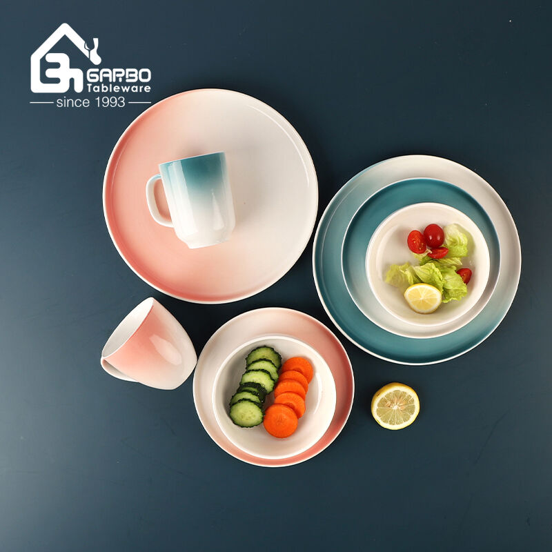 Unveiling the Elegance: Color Glazed Porcelain Dinnerware by Garbo International