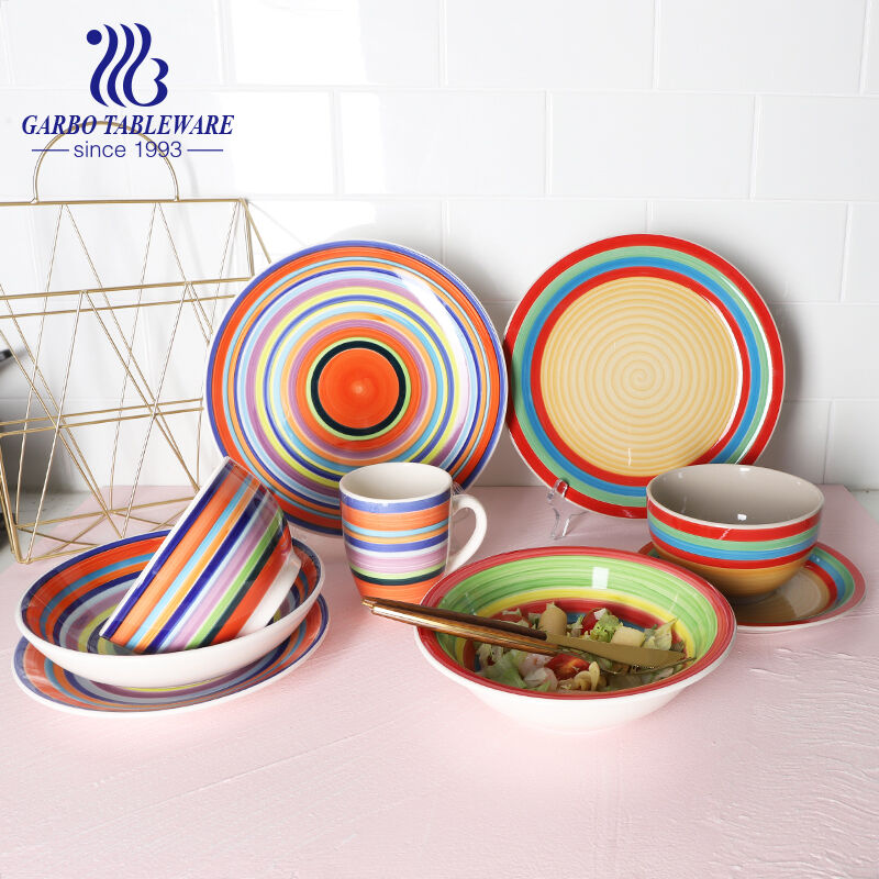 Hot Sell Ceramic Dinnerware for the South American Market