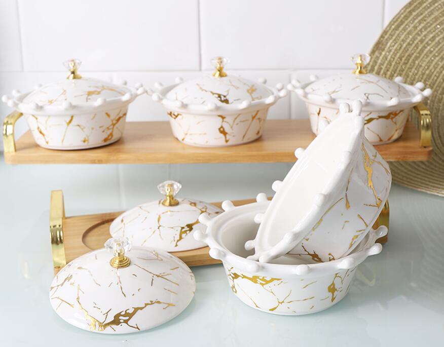 Is Gold-Plated Ceramic Tableware Safe to Use