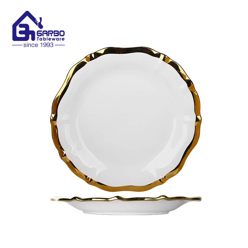 Round Ceramic Dinner Plate