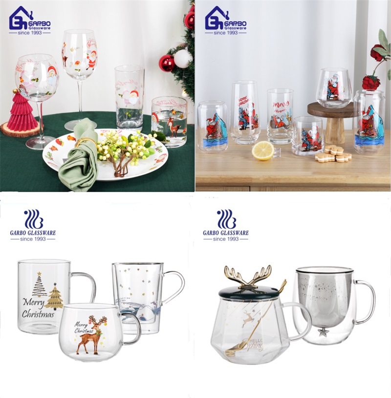 Make Garbo glassware Christmas collection for everyone