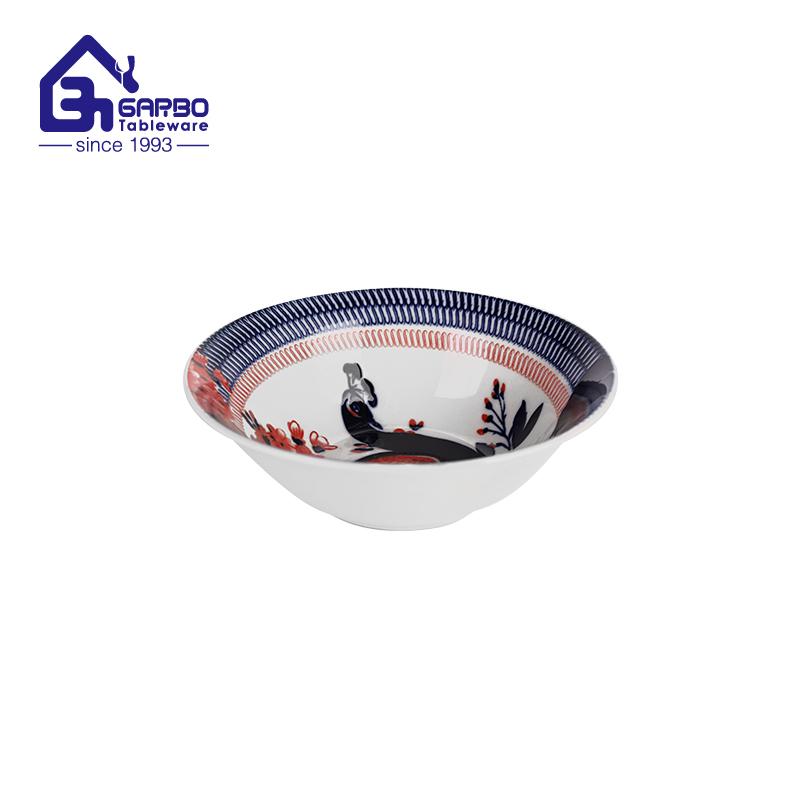 6.9-inch Stoneware Dinner Bowl