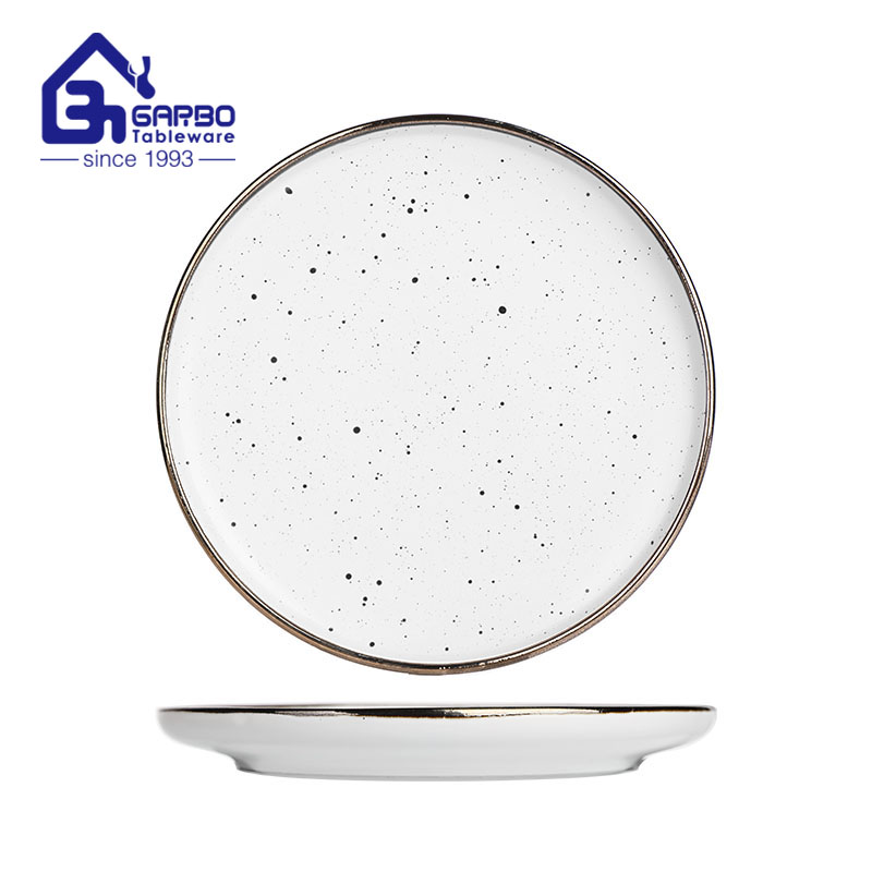 Mordern Contracted White Ceramic Plate