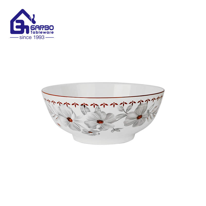 1400ml Big Porcelain Dinner Bowl