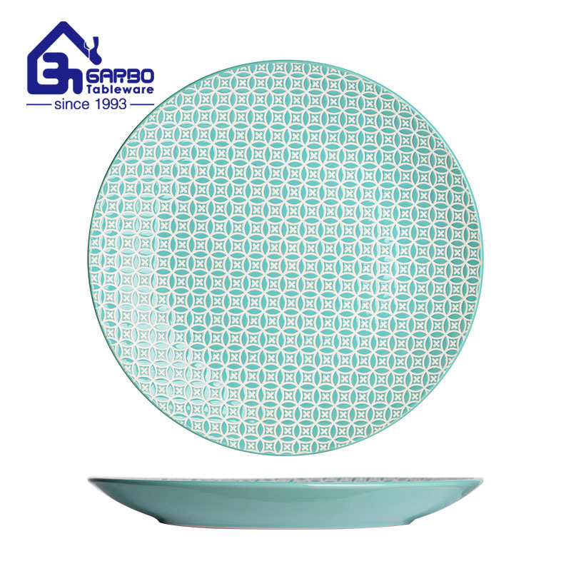 Color glazed Dinner Plates