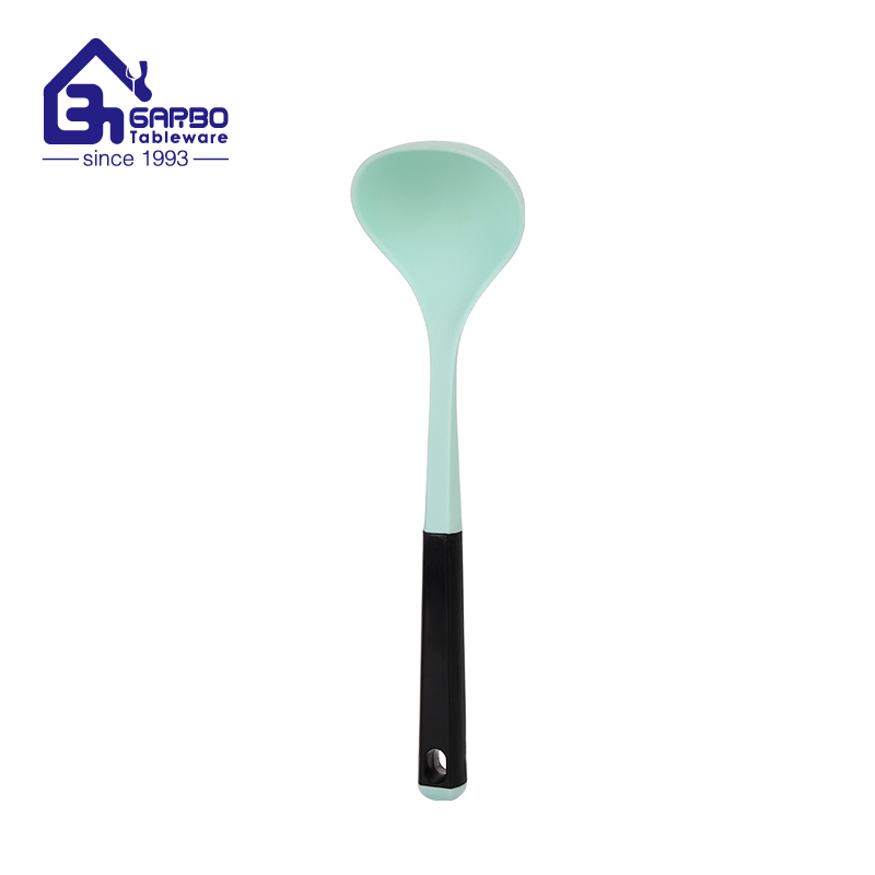 stock available with small moq pyrex silicone soup ladle