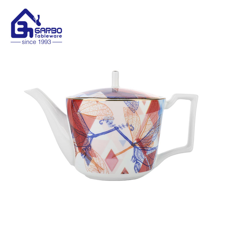 640ml bone china bowl with outside customized decal for home