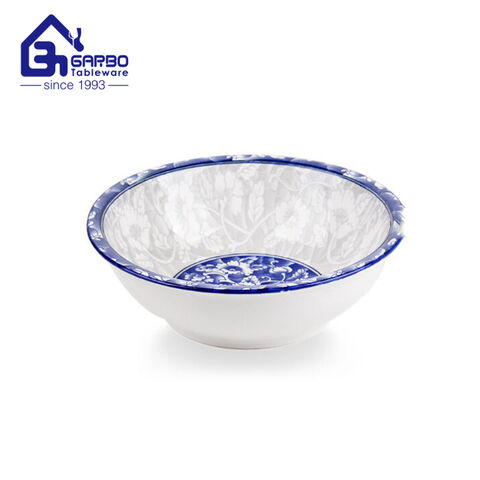 Electroplating dot rim design square ceramic bowl decors salad fruit bowls strong pocelain dinnerware