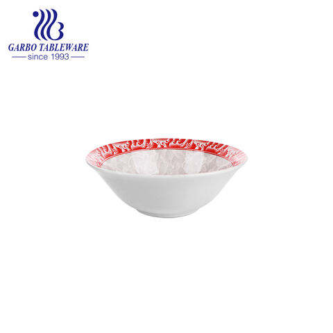 7.32inch porcelain bowl manufacturer china for noodles eating