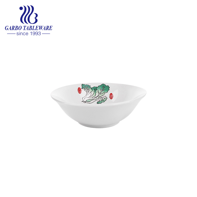 7.32inch porcelain bowl manufacturer china for noodles eating