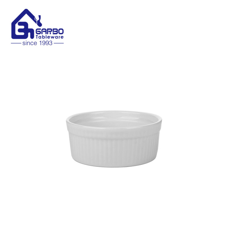 640ml cereal bowl porcelain bowl with printing design for wholesale