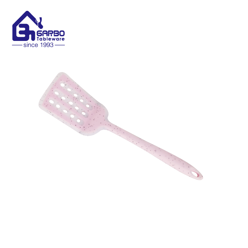 New arrival high quality pink color silicone soup ladle