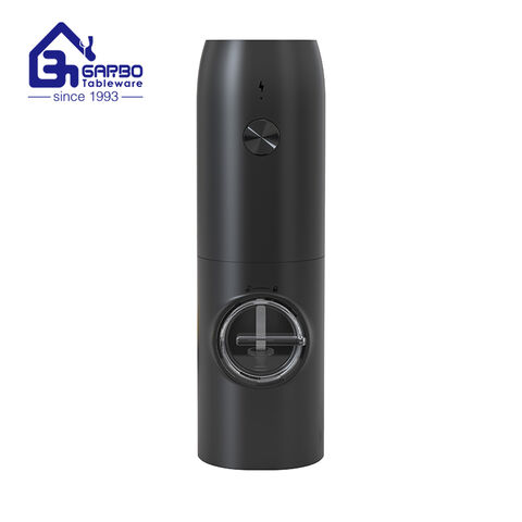 Electric 200g light black pepper grinder from China wholesaler 
