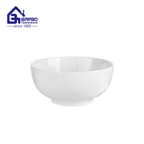 Unbreakable Ceramic Cereal Bowl Luxury Golden Magnesium Porcelain Bowl