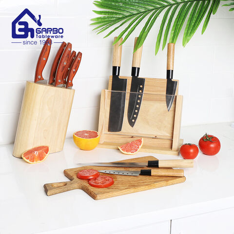 Kitchen Tool Knife Set Best Selling Steak Knife With Customized Wooden Block