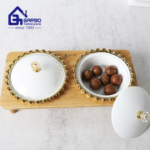 10ich round kitchen plate gold color ceramic dish plates kitchenware home dinnerware