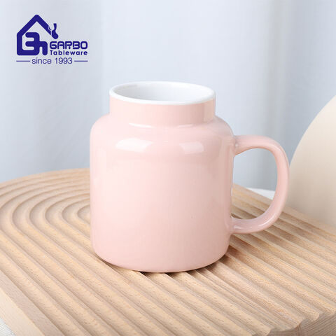 Household large capacity stoneware color glazed ceramic coffee mug