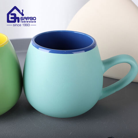 13.5oz High Quality Reinforced Porcelain Mug Modern Design Ceramic Mug 