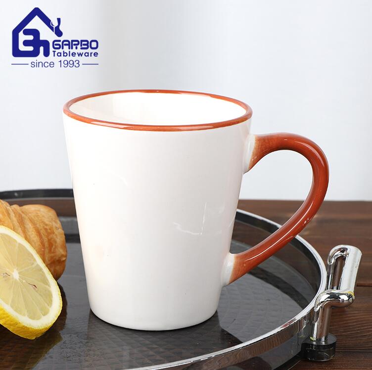 13.5oz High Quality Reinforced Porcelain Mug Modern Design Ceramic Mug 