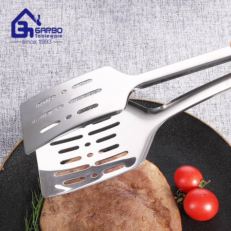 Wholesale One Header Card Package 30cm Stainless Steel Food Tong