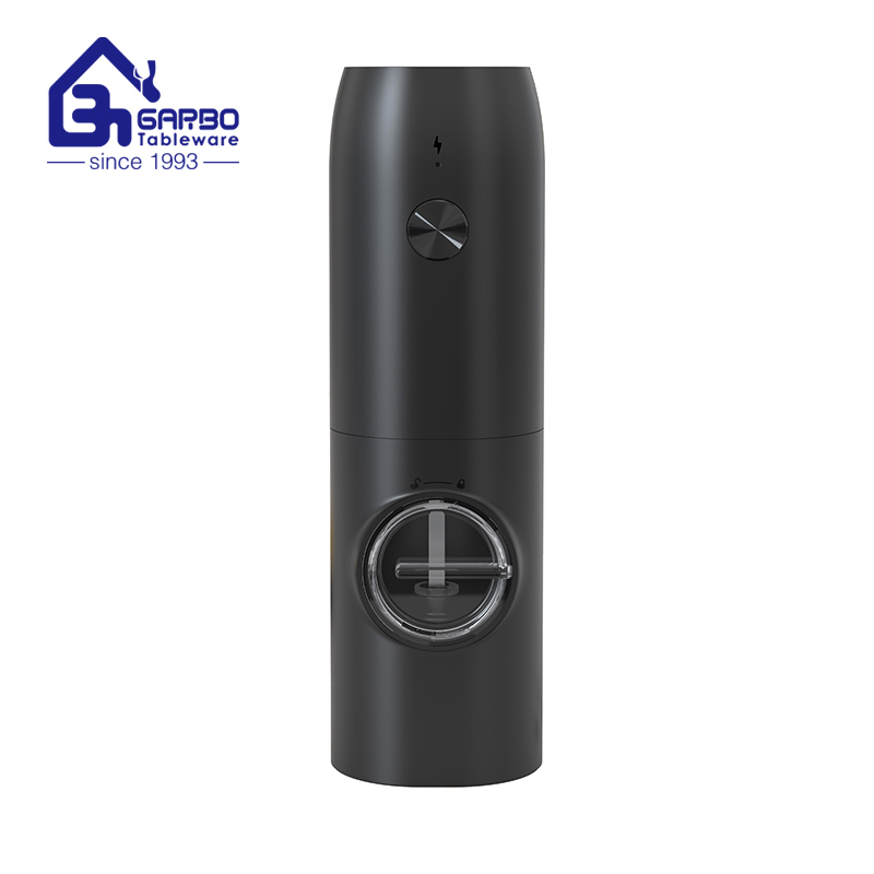 Electric sea salt and black pepper grinder from China wholesaler