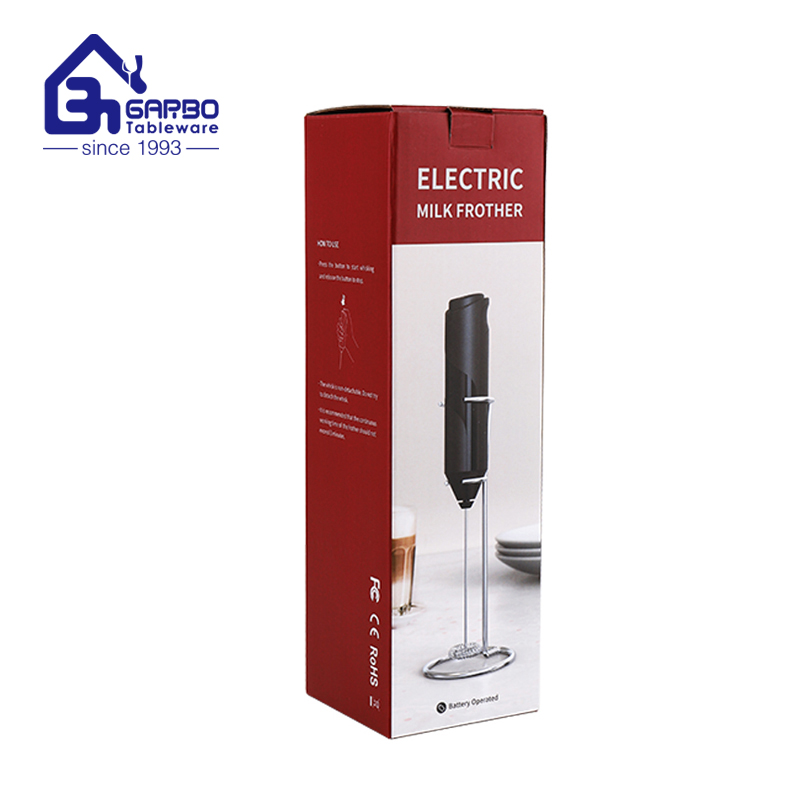 Special brown color high quality electric milk frother for wholesaler