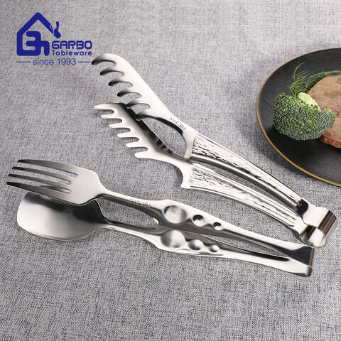 Made in China Stainless Steel Food Tong Small MOQ Available Buffet Tong