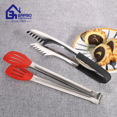 Premium 304 stainless steel material food tong from China factory