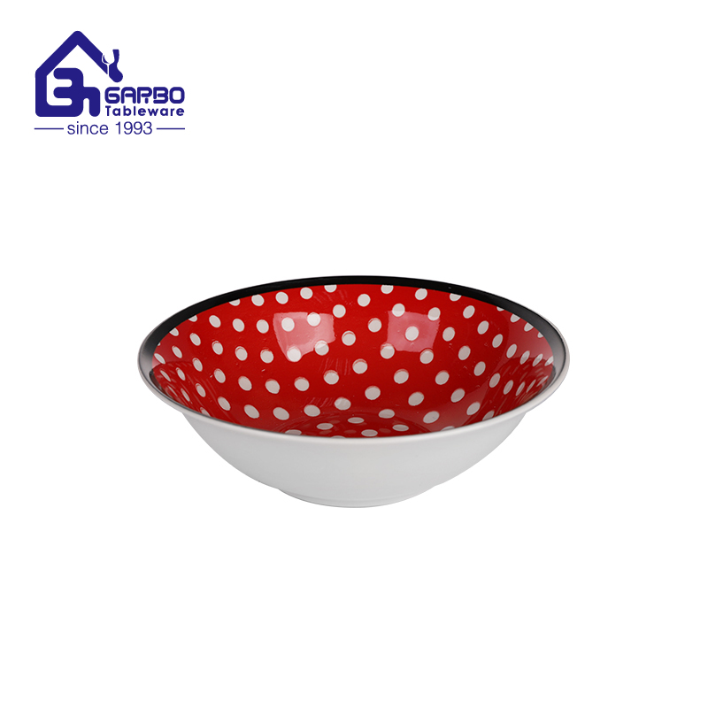 7.87 inch underglazed stoneware bowl with competitive price from factory direct supply