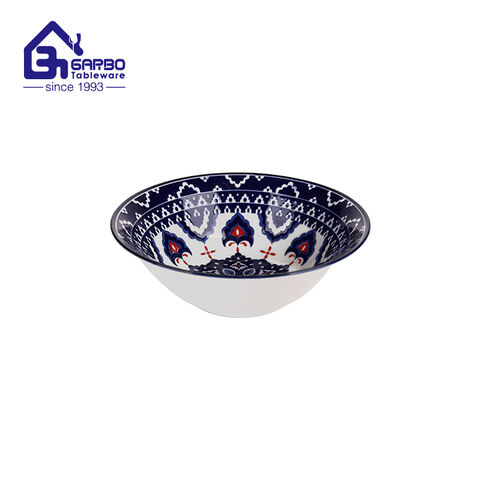 7.87 inch underglazed stoneware bowl with competitive price from factory direct supply