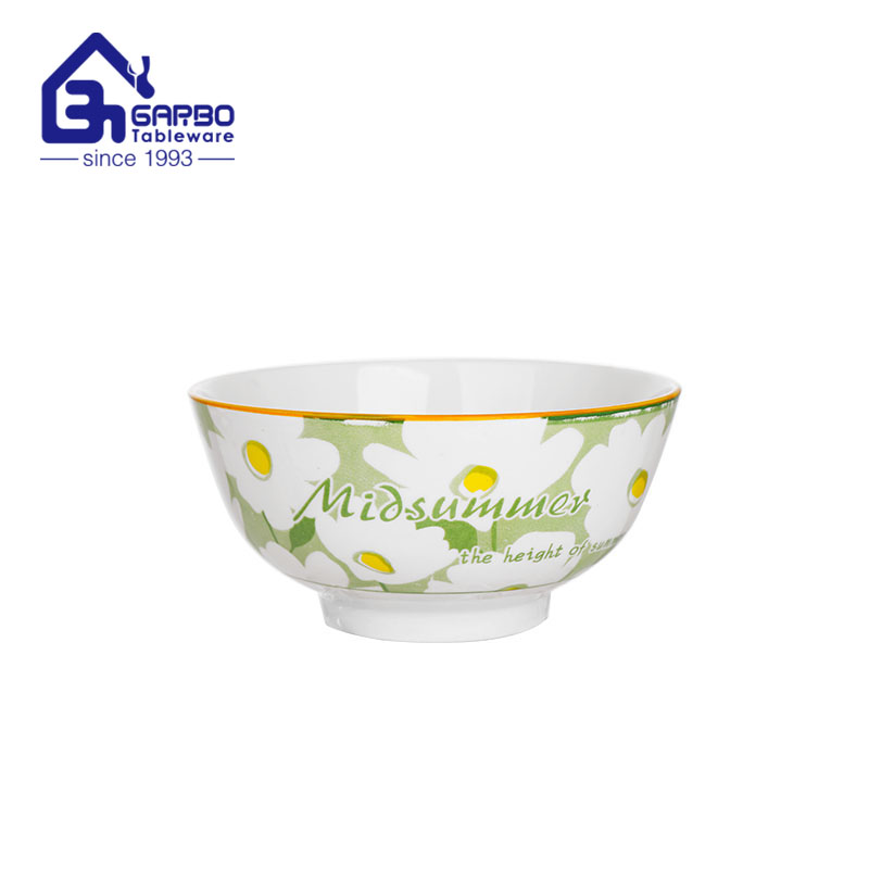 Bulk order under-glazed printing porcelain small bowl