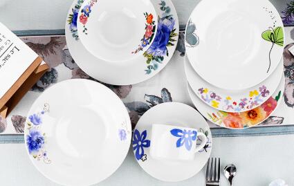 Hot sale ceramic dinnerware in South American market in 2024