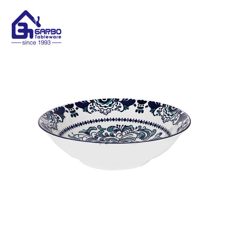 6 inch nice printing soup bowl stonewre factory from China