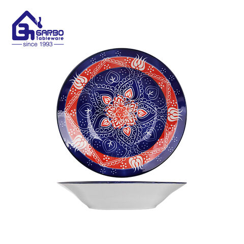 6.89 inch underglazed stoneware bowl with competitive price for sale