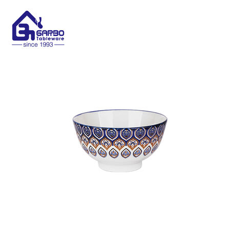 Factory manufacturer 4.5 inch under-glazed small porcelain bowl