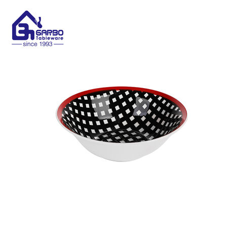 600ml Tiger design stoneware bowl ceramic deep bowls with competitive price for wholesale