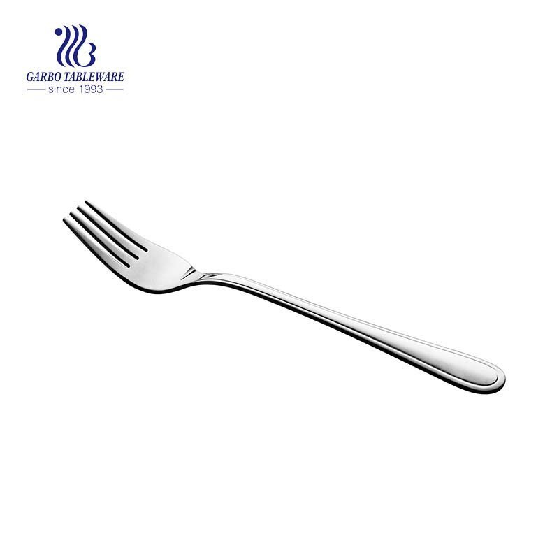 200mm mriior polished stainless steel fork flatware
